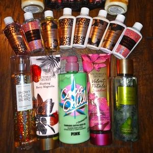 Victoria secret bath and body works bebe bundle